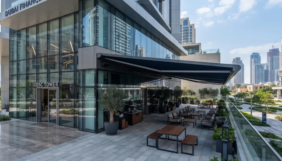 Commercial shading solutions for offices and buildings