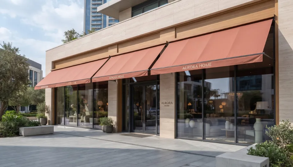 Awning solutions for retail stores and shopfronts