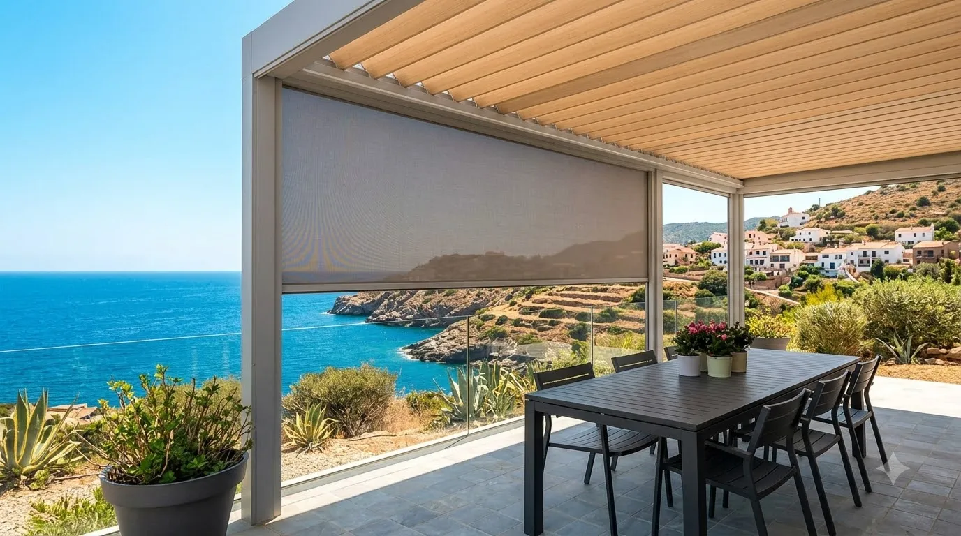 Motorized Zip Screens