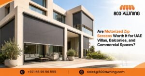 Motorized Zip Screens in UAE